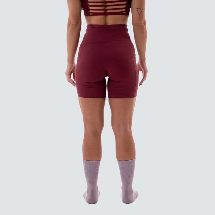 Short Performance - Burgundy