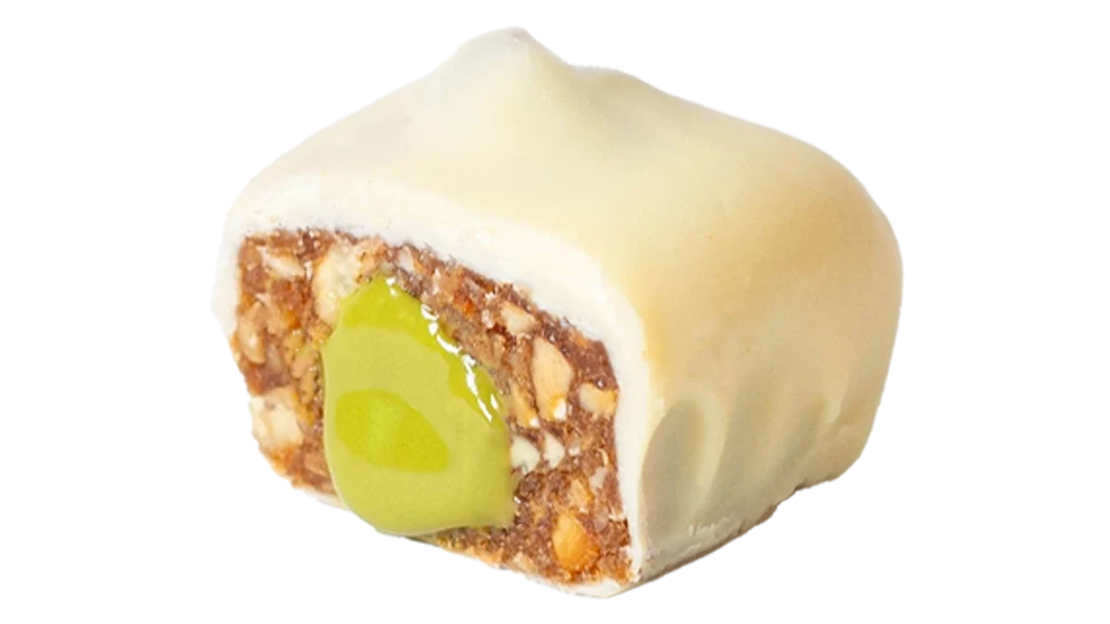 Barre Treatfuls - Matcha chocolat blanc fourrée « Too matcha to handle »