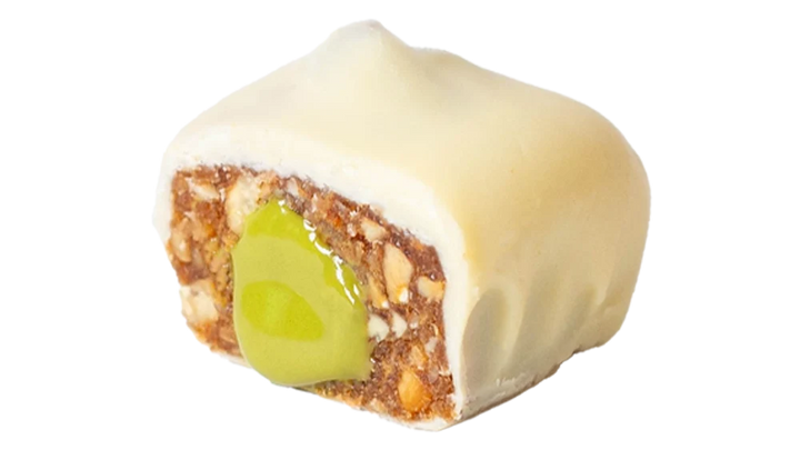 Barre Treatfuls - Matcha chocolat blanc fourrée « Too matcha to handle »
