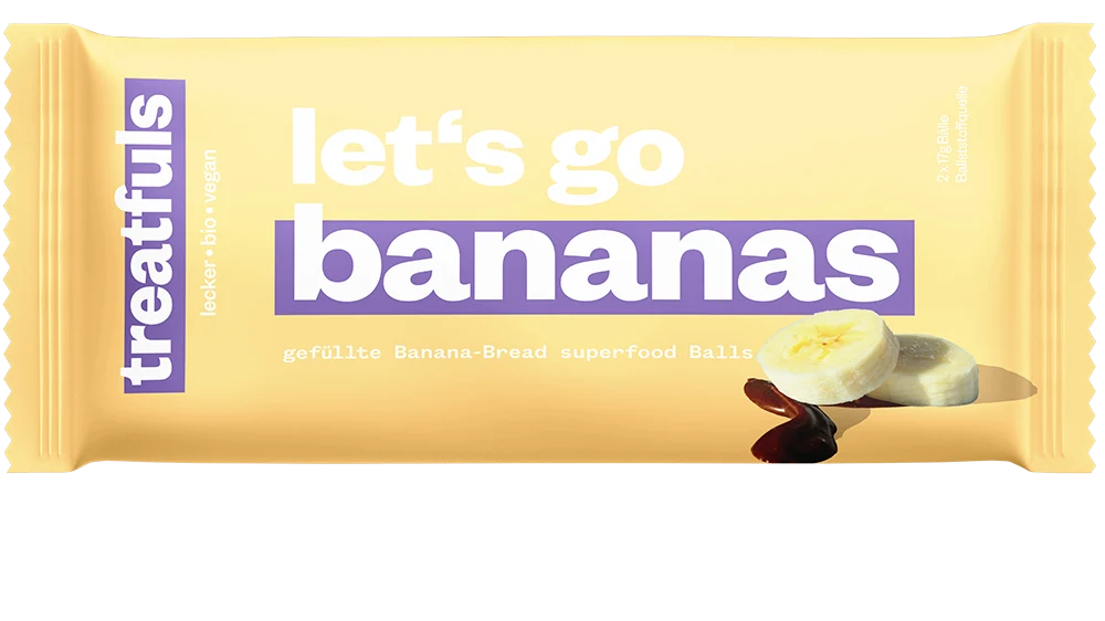 Boules d'énergie Treatfuls - Banana bread « Let's go bananas »