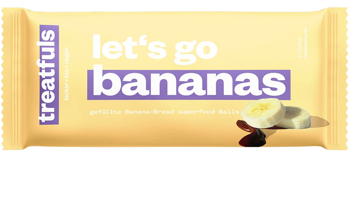 Boules d'énergie Treatfuls - Banana bread « Let's go bananas »