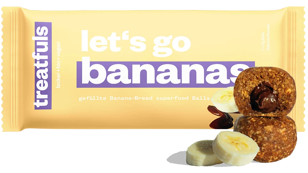Boules d'énergie Treatfuls - Banana bread « Let's go bananas »