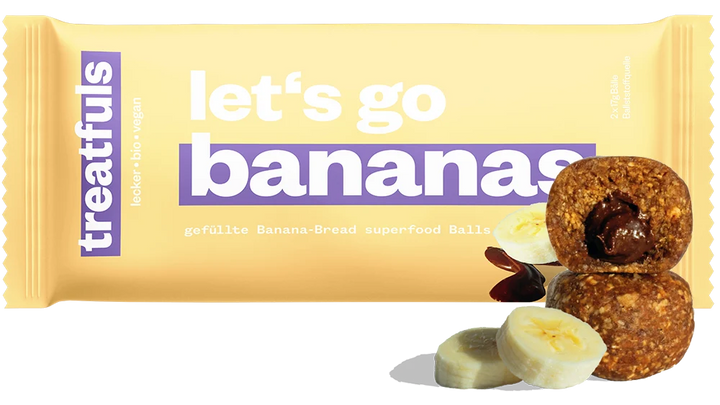 Boules d'énergie Treatfuls - Banana bread « Let's go bananas »