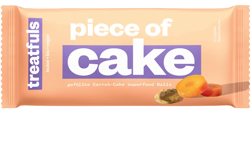 Boules d'énergie Treatfuls - Carrot cake « Piece of cake »
