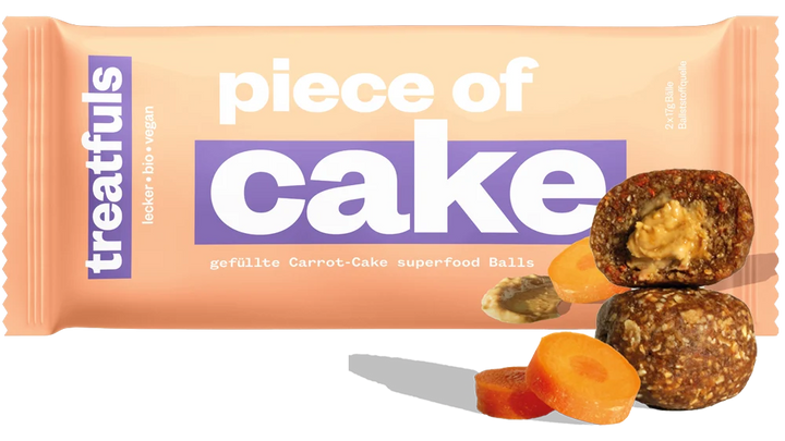 Boules d'énergie Treatfuls - Carrot cake « Piece of cake »