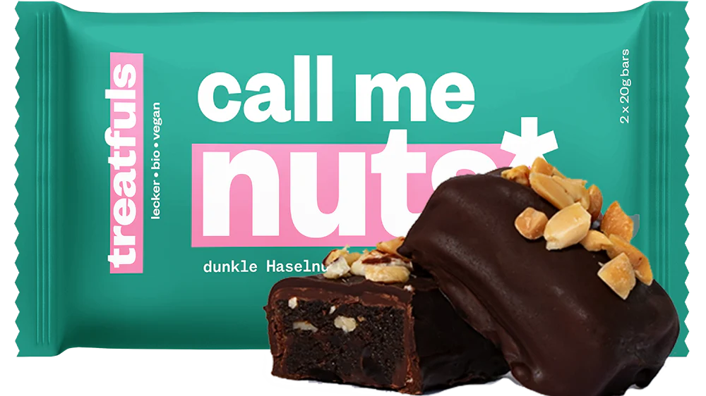 Barre Treatfuls - Chocolat noir et noisette