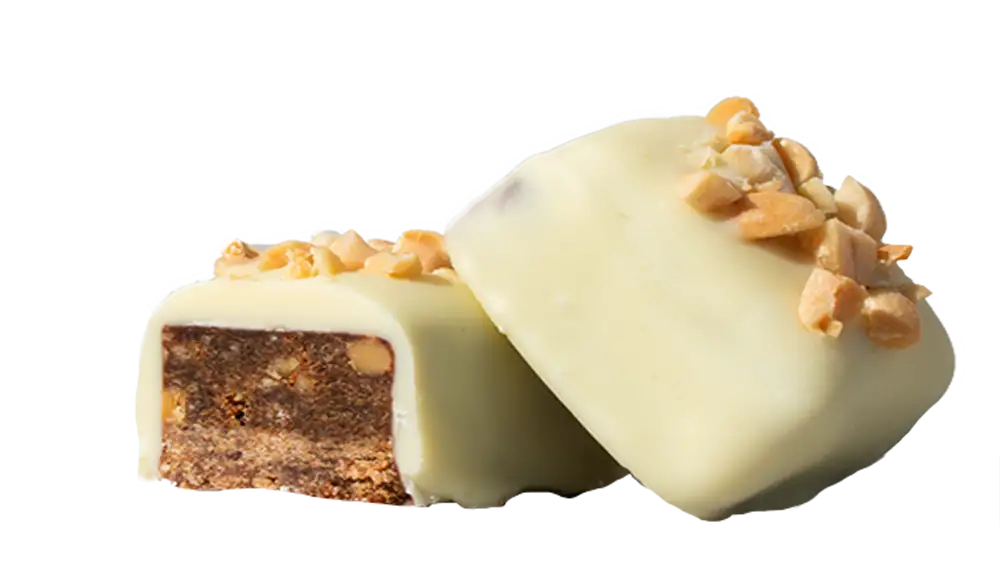 Barre Treatfuls - Chocolat blanc Cacahuètes