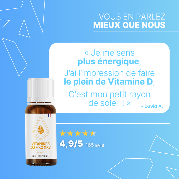 Vitamine D3 K2-MK7 3000 UI – visuel 5