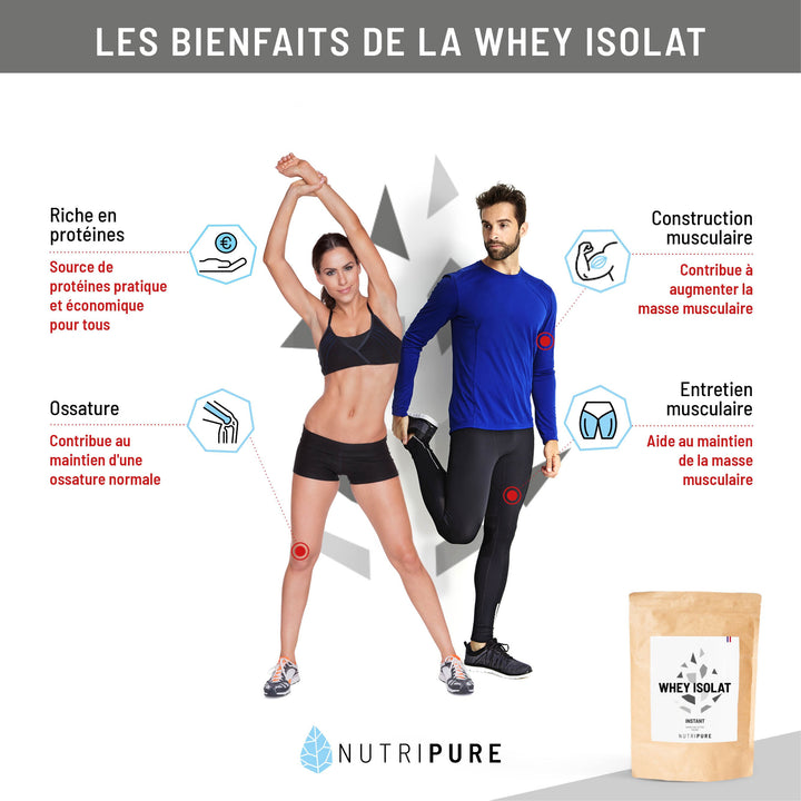 Whey Isolate native Chocolat 750 g – visuel 3