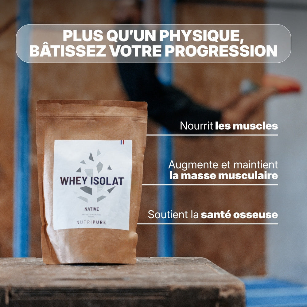 Whey Isolate native Neutre 2 kg – visuel 2