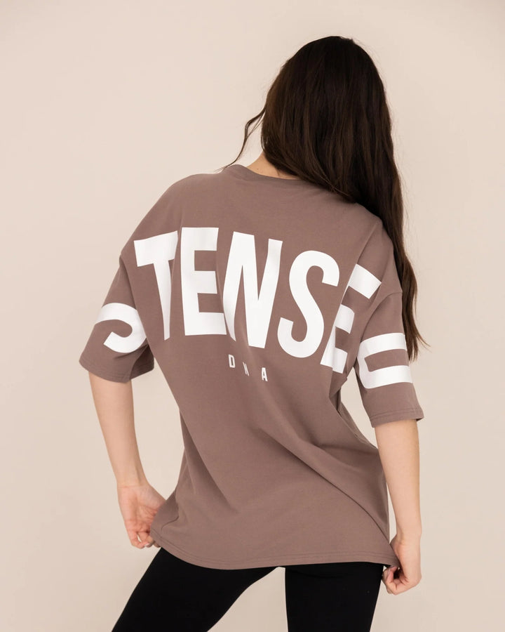 DNA T-shirt Oversize - Marron