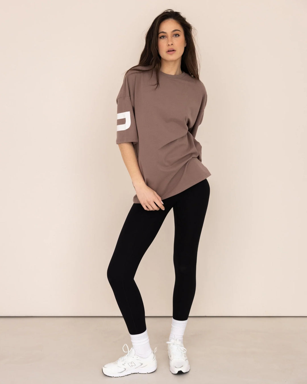 DNA T-shirt Oversize - Marron