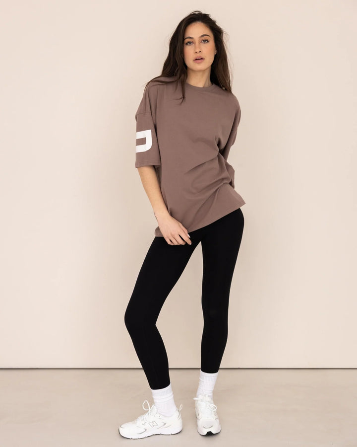 DNA T-shirt Oversize - Marron